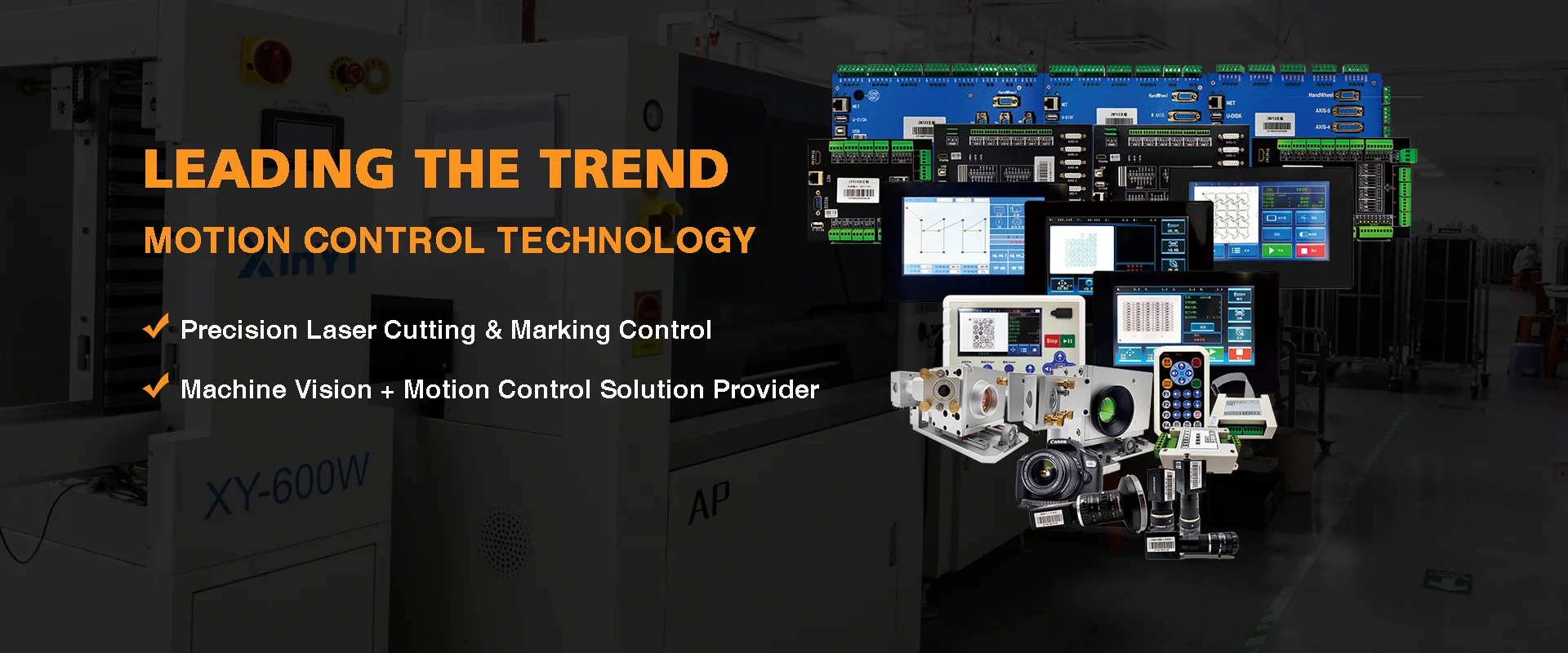 Gearradh Léasair Beachtais & Rialú Marcála