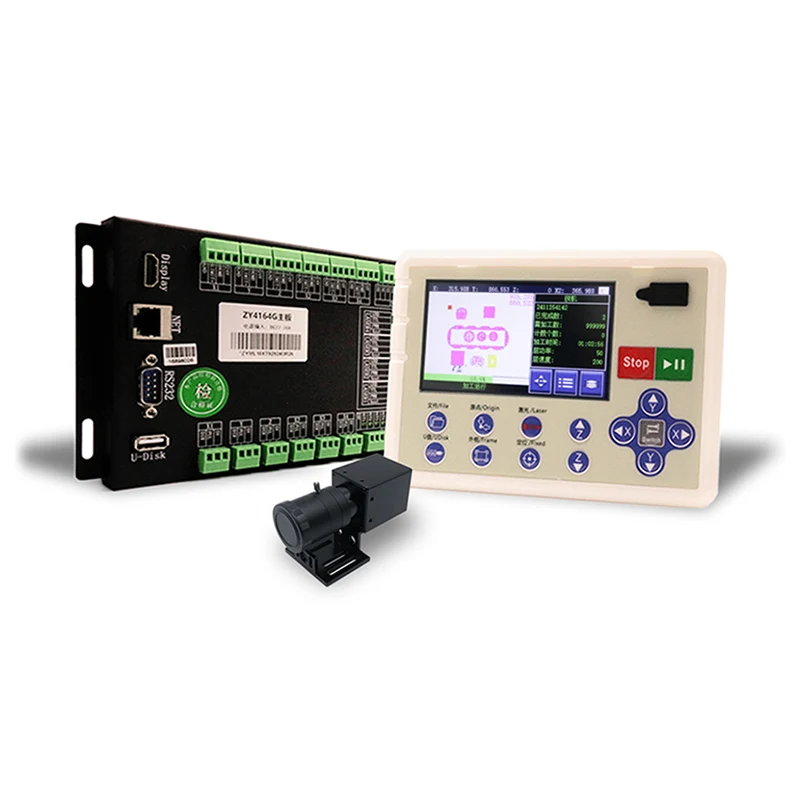 ZY4164G-130 Visual Positioning Laser Cutting Control System For CCD Fabric Engraving