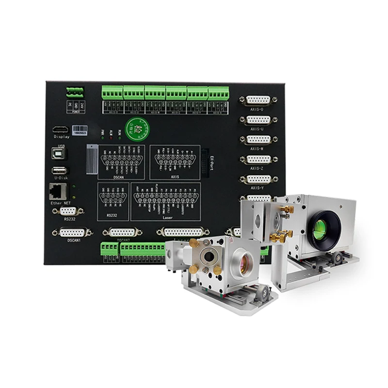 ZJ012S-DF-2 Córas rialaithe marcála léasair il-galvanometer do dhinimiciúil-galvo