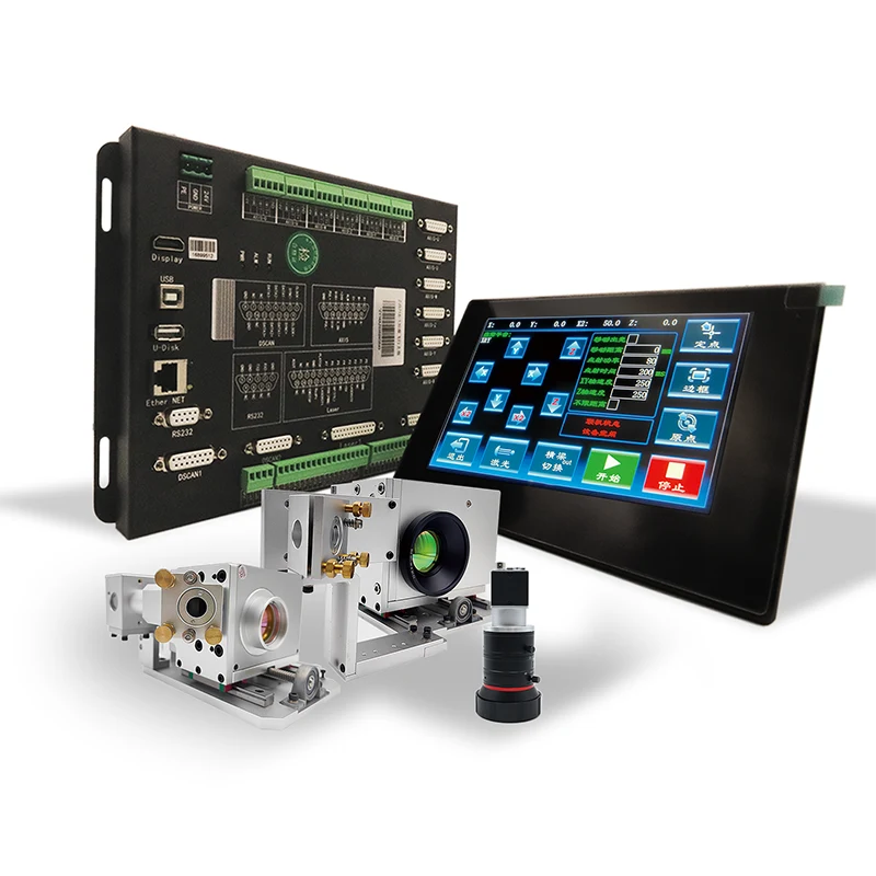 ZJS716-2000 Galvanometer Dual Eitilte Dúchais Rialaitheoir léasair le haghaidh próiseála mórfhormáide